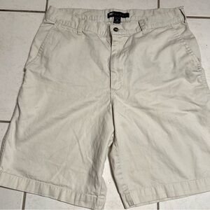 Wedge Brand Men's 100% Comfort Cotton Beige Golf Casual Shorts Size Waist 30